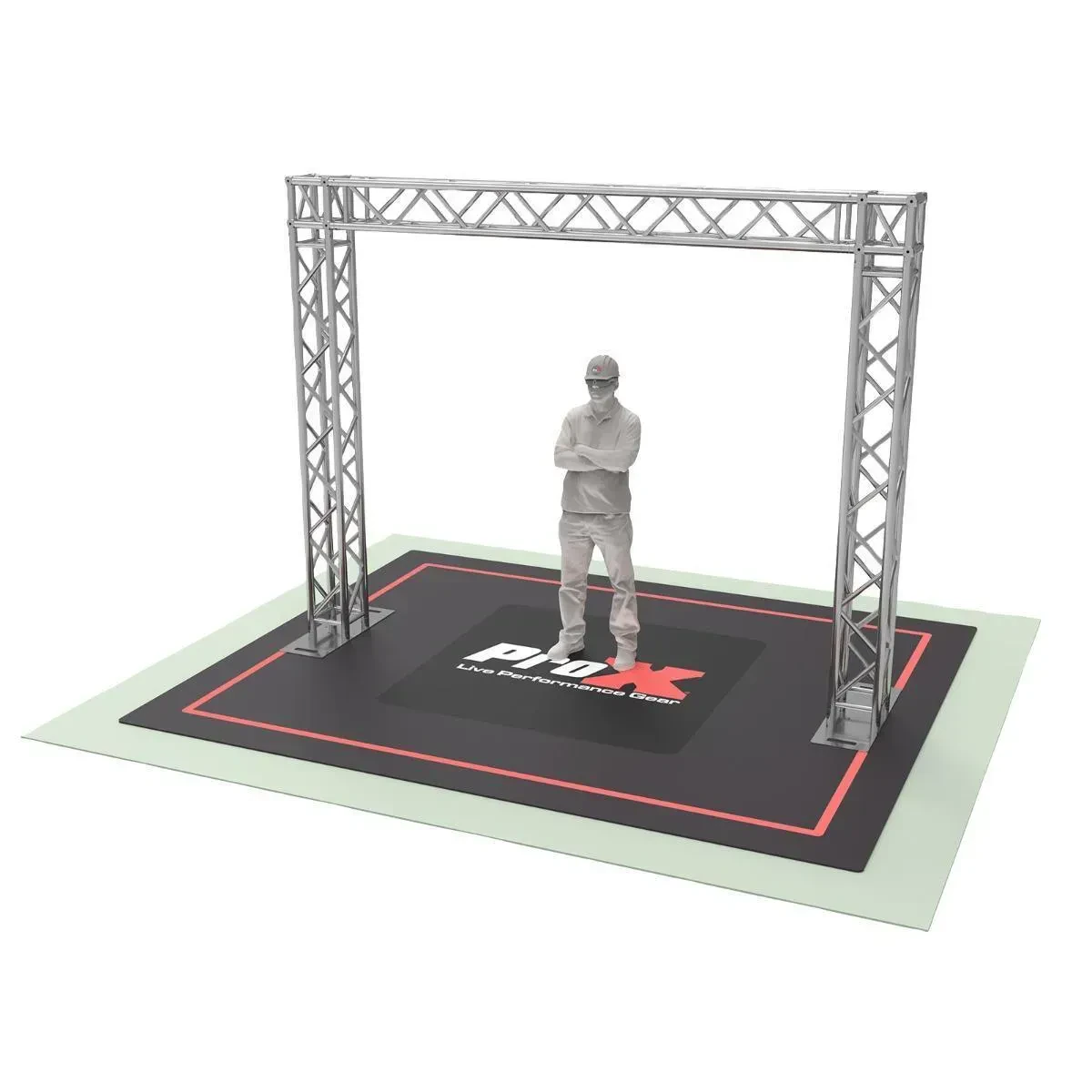 ProX XTP-11X09 Goal Post Truss System - 11.75FT W x 9.20FT H idjnow