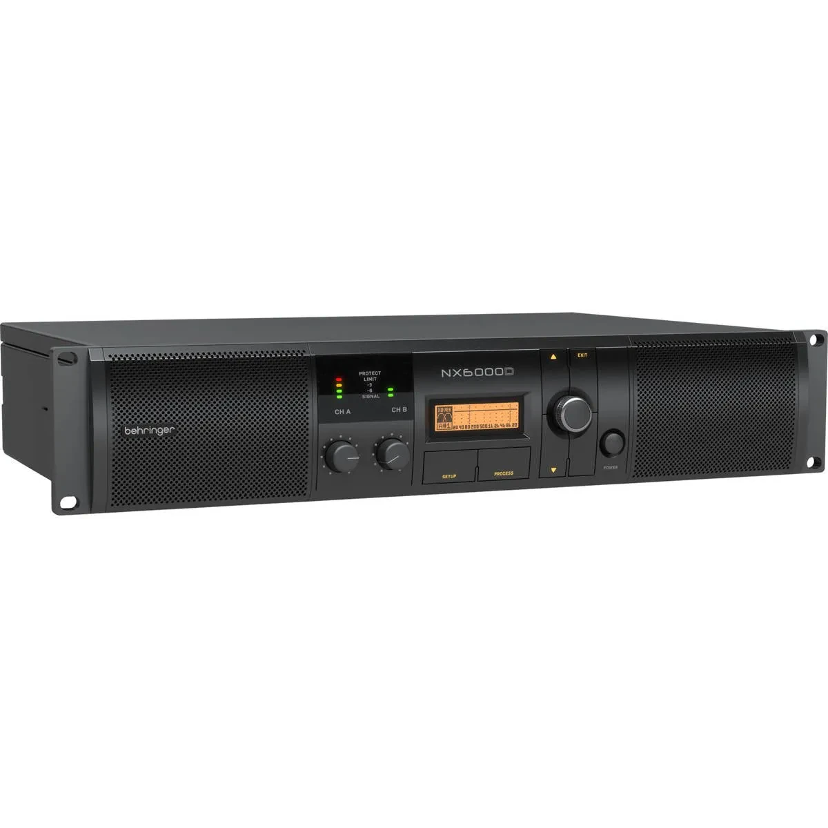 Behringer NX6000D Ultra-Lightweight 6000-Watt Class-D Power Amplifier with DSP C