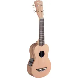 STAGG USX-ZEB-SE Elektro-Akustik Sopran-Ukulele