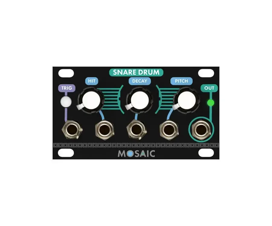Модульный студийный синтезатор Mosaic Snare Drum Eurorack Module
