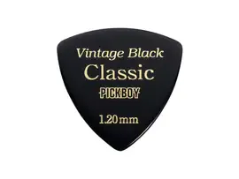 Медиаторы Pickboy GP-04BL/120 Celluloid Vintage Classic Black 50 шт.