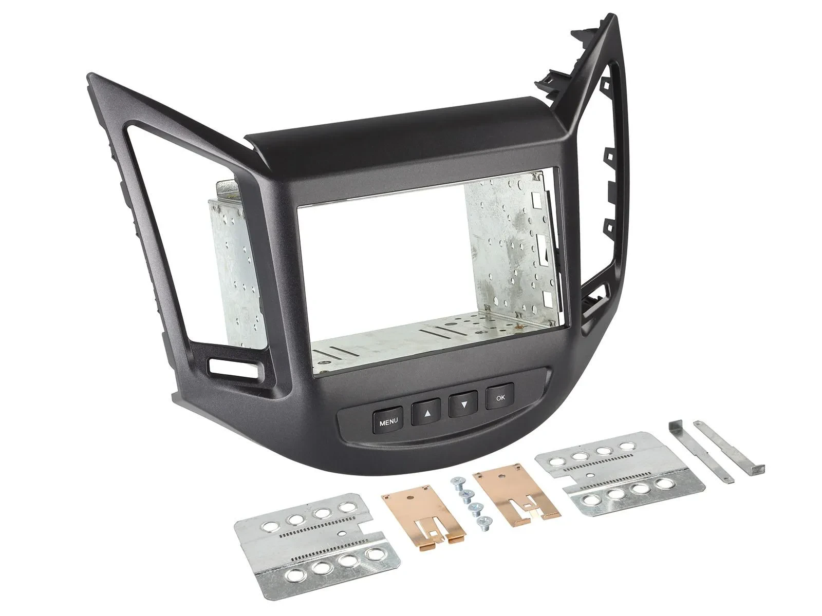Radioblende Set Doppel DIN Autoradio für Chevrolet Orlando KL1Y/KL1YN ab 2010