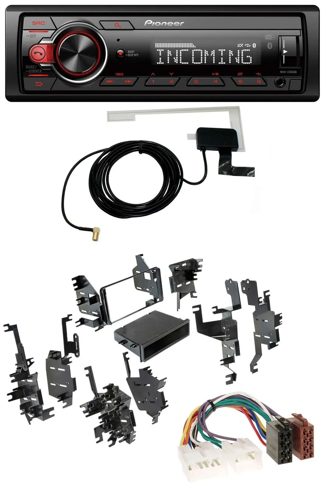 Pioneer USB MP3 DAB Bluetooth Autoradio für Toyota Highlander MR2 Sequoia Yaris