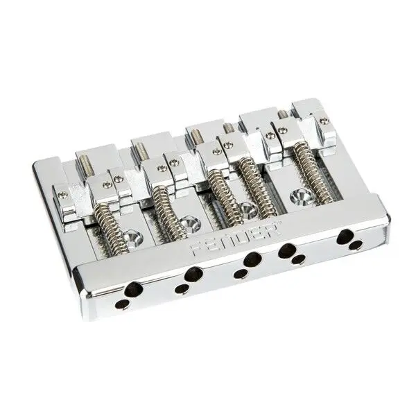 Бридж для бас-гитары Fender Himass 4-String Bass Bridge Assembly with Brass Saddles