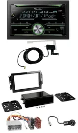 Pioneer CD USB MP3 Bluetooth 2DIN DAB Autoradio für Chrysler PT Cruiser 300C Dod