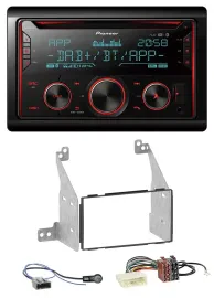 Pioneer 2DIN DAB MP3 Bluetooth USB CD Autoradio für Nissan Pathfinder 07-13