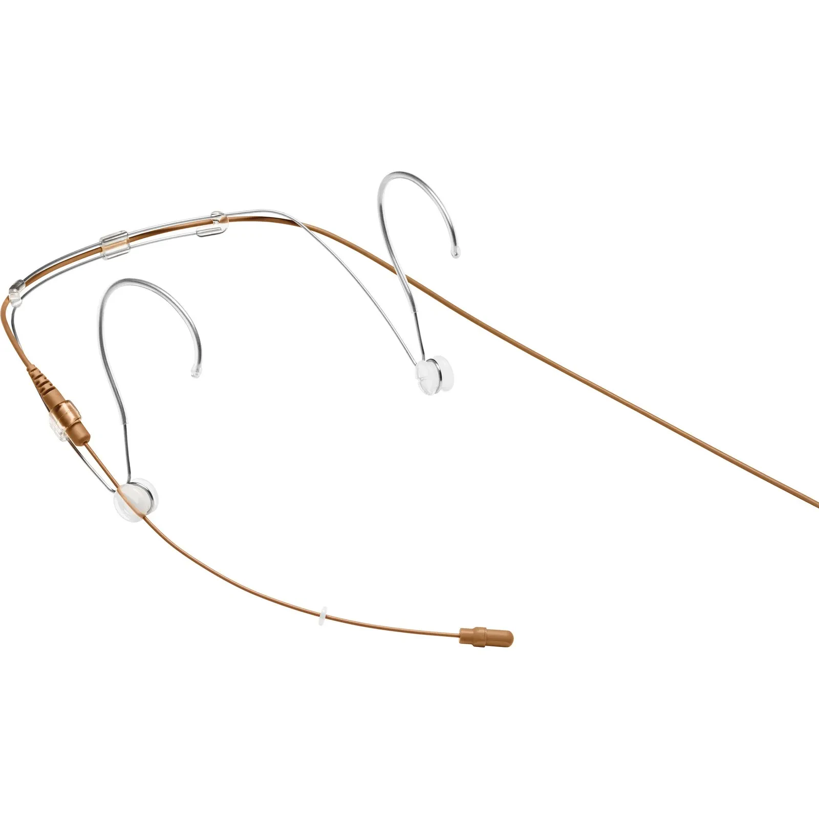 Микрофон для радиосистемы SHURE DH5C/O-MTQG DuraPlex, субминиатюрный головной, конденсаторный, всенаправленный, IP57, цвет коричневый, разъем MTQG