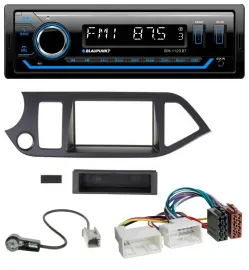 Blaupunkt MP3 Bluetooth USB AUX Autoradio für Kia Picanto ab 2011 Start-Stop