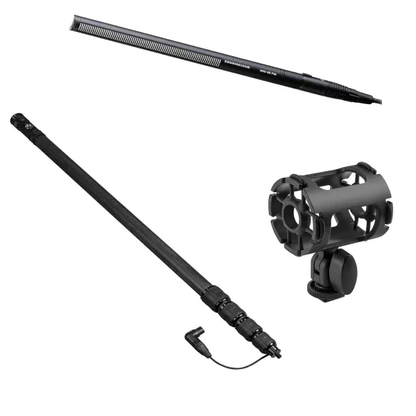 Sennheiser Sennheiser MKH-416 Short Interference Tube Microphone Bundle with Air
