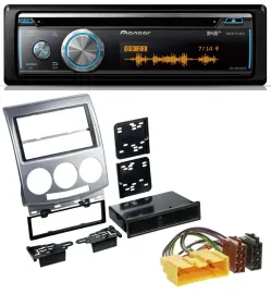 Pioneer MP3 DAB USB CD Bluetooth Autoradio für Mazda 5 (2005-2010)