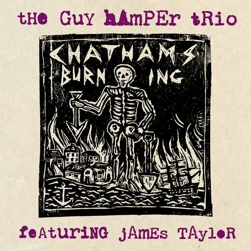 Виниловая пластинка Guy Hamper - Chatham's Burning [New 7" Vinyl] Extended Play