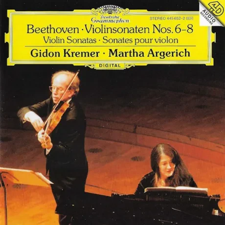 GIDON KREMER / MARTHA ARGERICH - Beethoven: Violinsonaten Nos. 6–8 (CD)