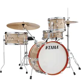 Ударная установка акустическая Tama Club-Jam 4-Piece with 18" Bass Drum, Cream Marble Wrap