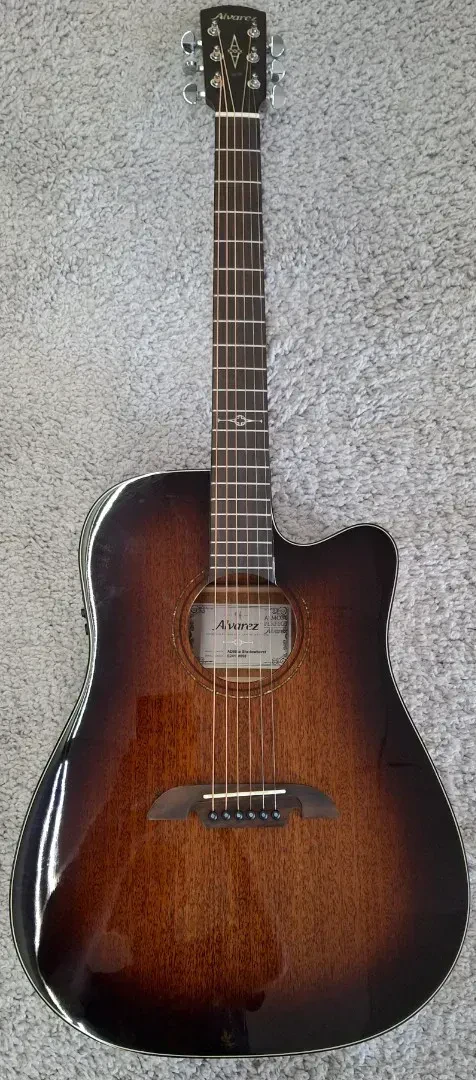 Электроакустическая гитара Alvarez AD66ce Artist Dreadnought Shadowburst