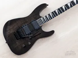 Б/У Электрогитара Jackson Stars Soloist SL-TN01EMG 2008, Trans Black, EMG 81, Floyd Rose, Japan