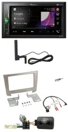 Pioneer MP3 DAB Lenkrad 2DIN Bluetooth Autoradio für SSangYong Rexton ab 2013