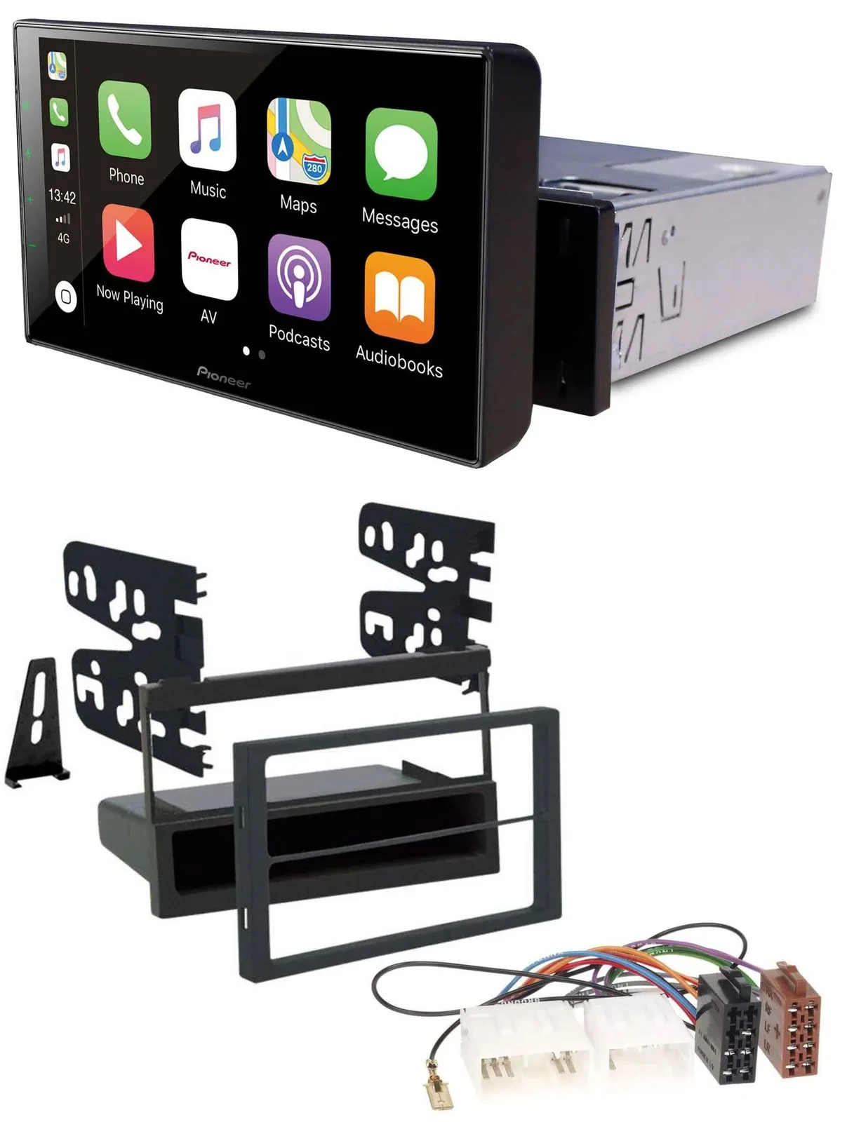 Автомагнитола Pioneer Bluetooth MP3 DAB USB для Mazda 626 (1999–2000) / MPV (1996–1999)