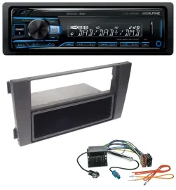 Alpine USB Bluetooth DAB MP3 Autoradio für Audi A6 01-05 C5 Symphony Quadlock