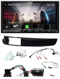 Kenwood Lenkrad 2DIN USB DAB Bluetooth Autoradio für Alfa Giulietta 940 10-14 sc