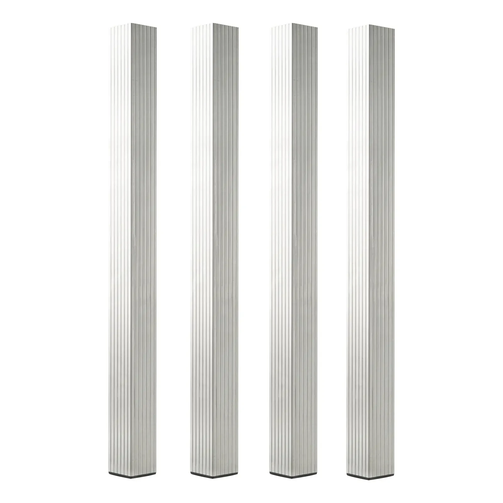 ALU-STAGE Hexa Bühnenfuß Set, 4x 80cm Steckfüße, 60/60mm Profil, Indoor/Outdoor