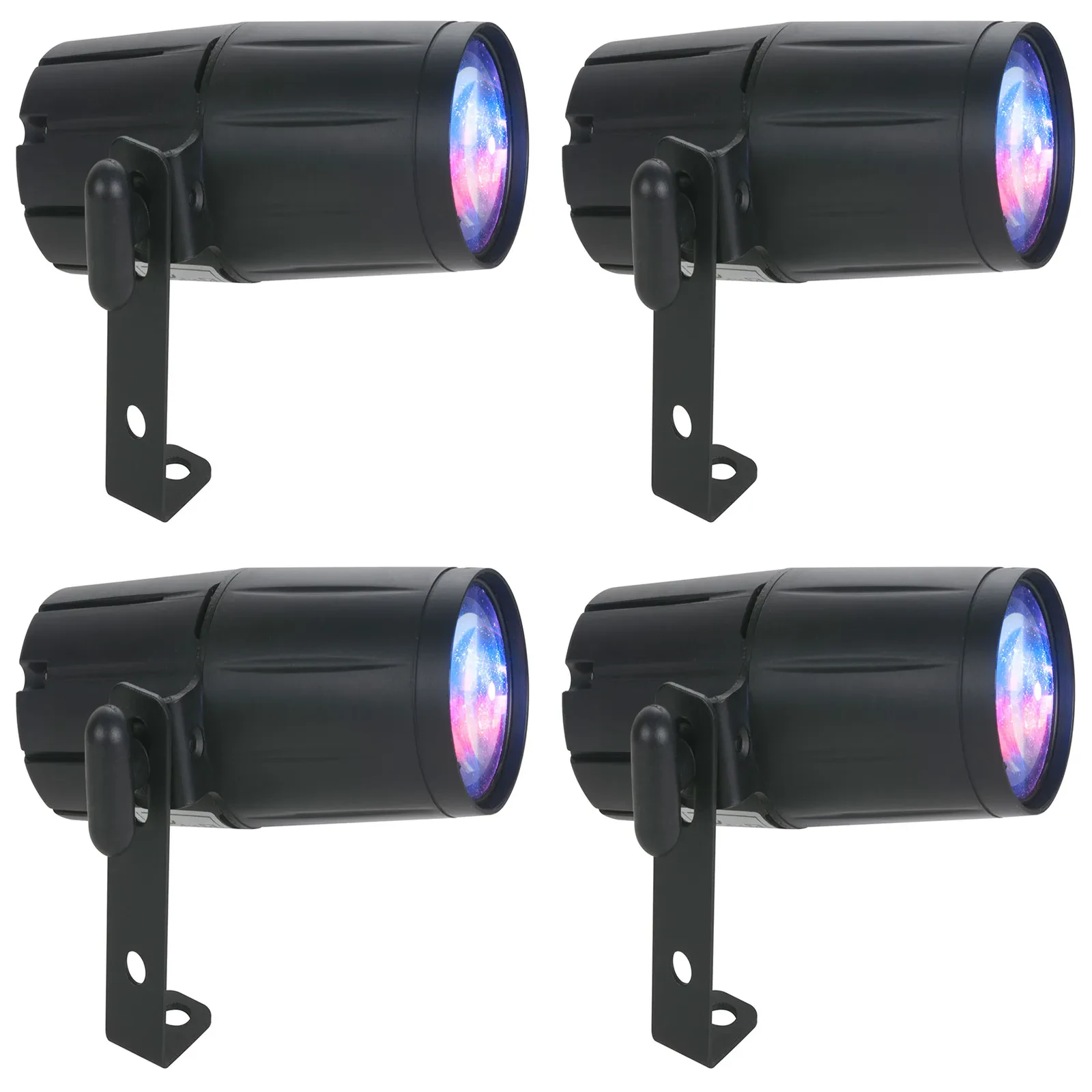 Светодиодный прибор American DJ PINSPOT LED QUAD DMX 8W RGBW (4 штуки)