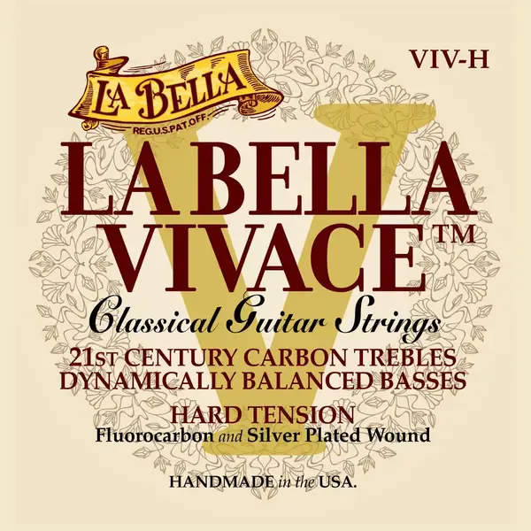 Струны для классической гитары La Bella VIV-H 25-43.5
