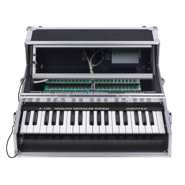 Doepfer A-100PBK with 3 octaves keyboard - Modular Synthesizer Gehäuse
