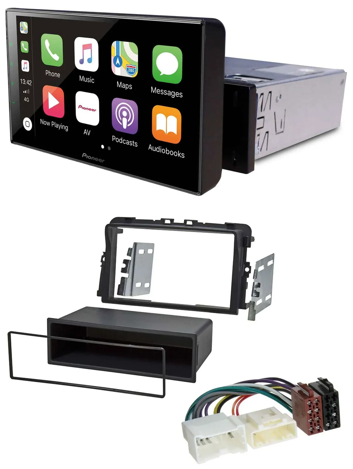 Pioneer Bluetooth MP3 DAB USB Autoradio für Opel Vivaro Combi J7 Kasten F7 11-15