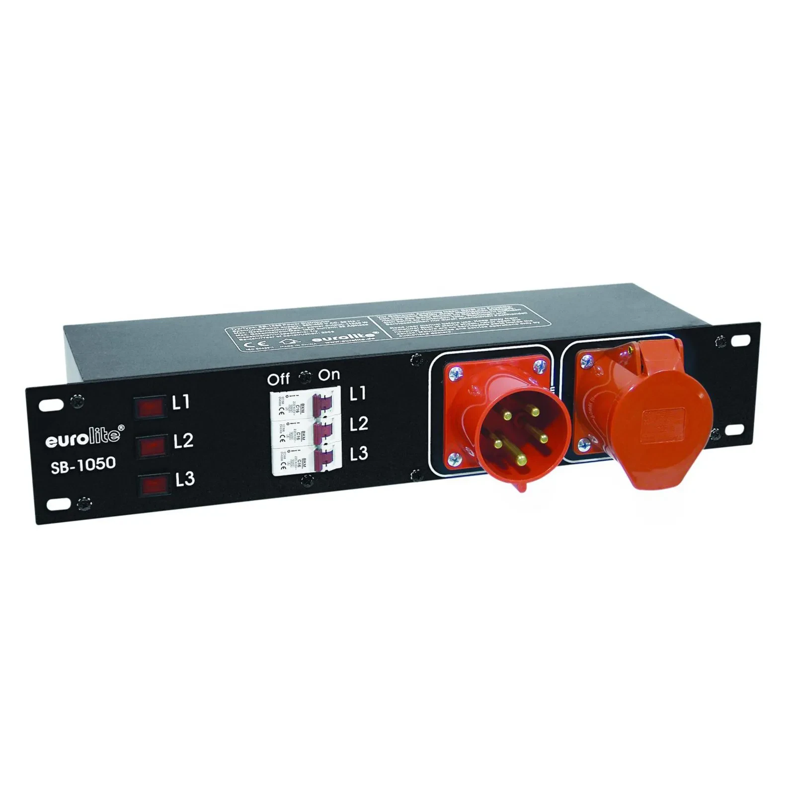 Eurolite SB-1050 CEE-Stromverteiler 32 A, 19"
