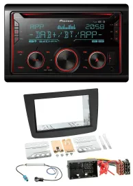 Автомагнитола Pioneer 2-DIN DAB, Bluetooth, USB, CD для Alfa Romeo Mito (955), с 2014