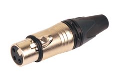 Разъем кабельный Xline Cables RCON XLR F17  XLR МАМА никель 3pin