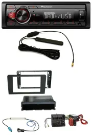 Автомагнитола для Audi A3 8P 2006–2012 Pioneer 1-DIN DAB, USB, AUX, MP3