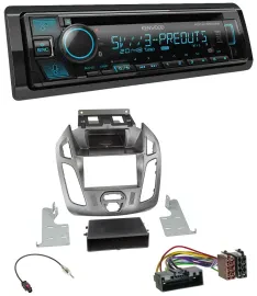 Автомагнитола Kenwood Bluetooth USB CD MP3 DAB для Ford Connect/Transit (2012–2018)