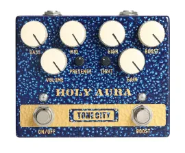 Педаль эффектов для электрогитары Tone City Holy Aura Distortion