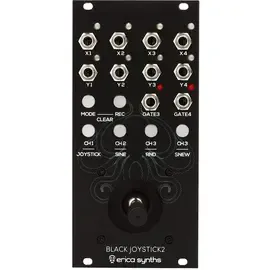 Модуль для студийного синтезатора Erica Synths Black Joystick 2 Eurorack Module