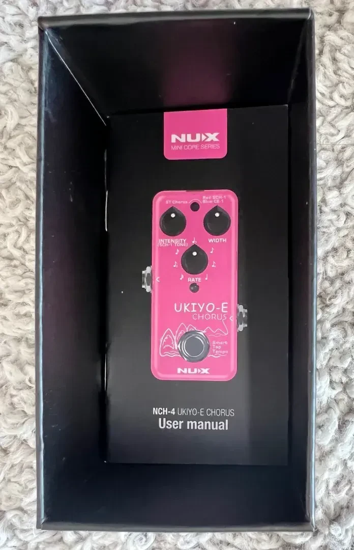 NUX NCH-4 UKIYO-E Mini Chorus Guitar Effects Pedal with 3 different Models