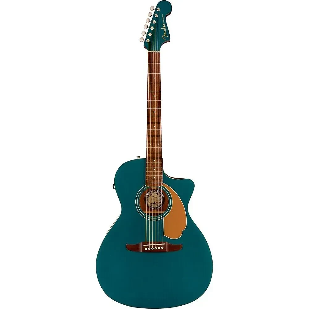 Электроакустическая гитара Fender Newporter Player Limited Edition Ocean Teal