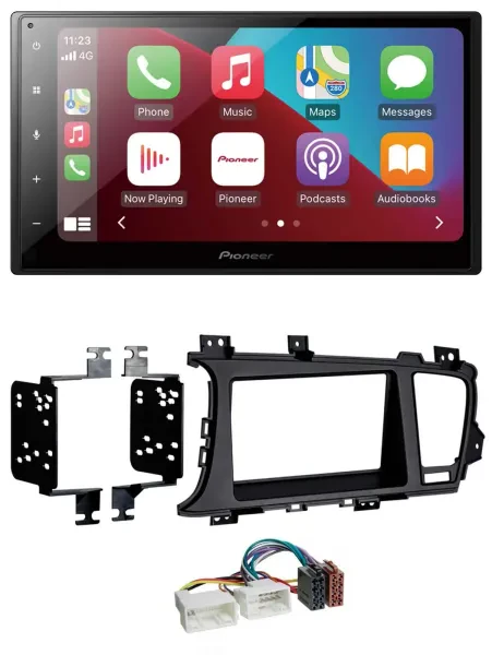 Pioneer USB MP3 DAB 2DIN Bluetooth Autoradio für Kia Optima (ab 2012)