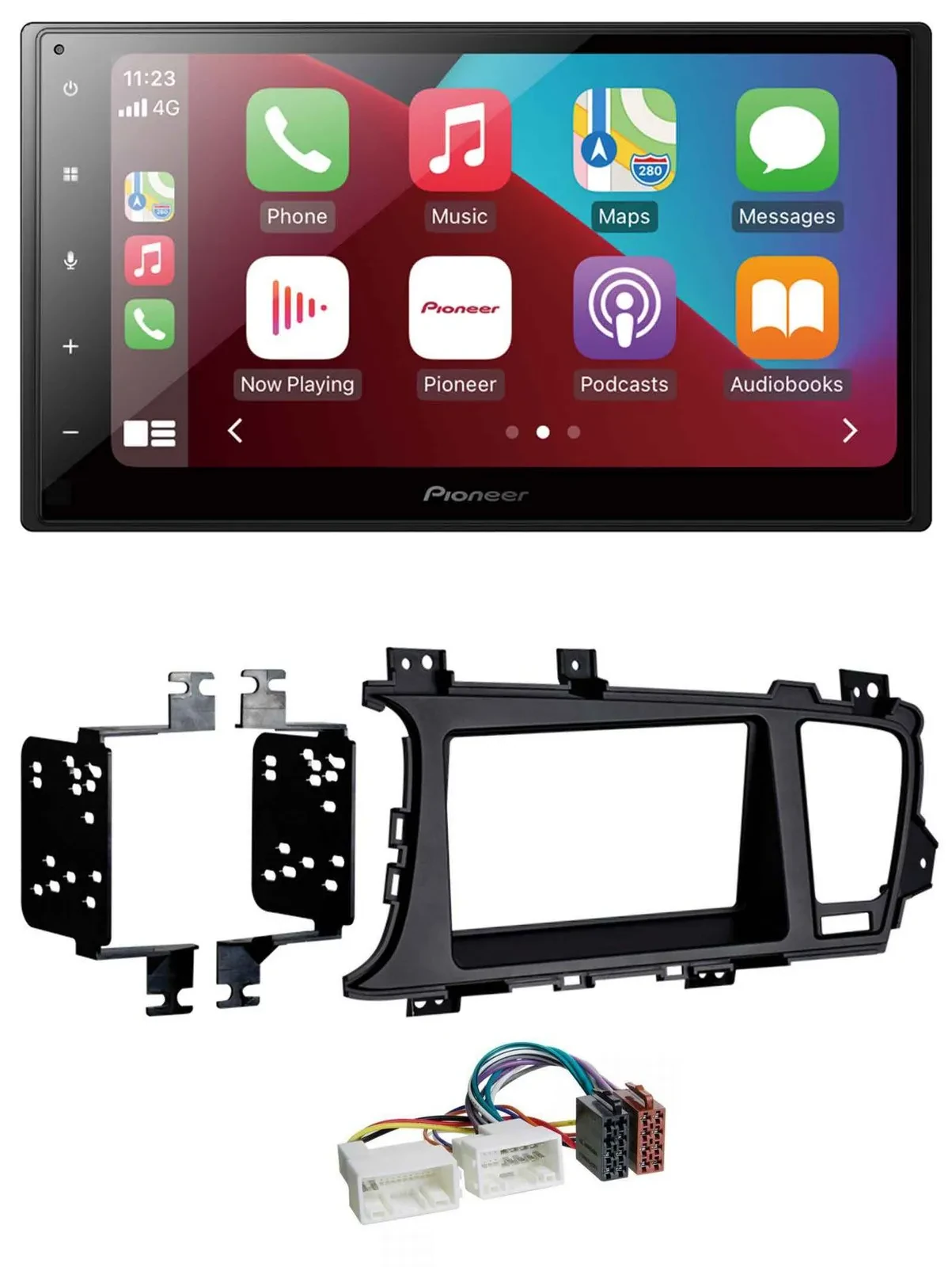 Автомагнитола Pioneer 2-DIN, Bluetooth, DAB, USB для Kia Optima (с 2012)