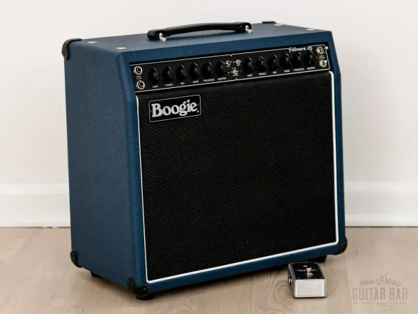 2021 Mesa Boogie Fillmore 25 1x12 Tube Combo Amp Blue Bronco, Mint w/ Ftsw