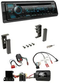 Автомагнитола для Audi A3/A4/A6 (1999–2000) Kenwood Bluetooth, USB, CD, DAB, поддержка кнопок на руле, совместима с Bose