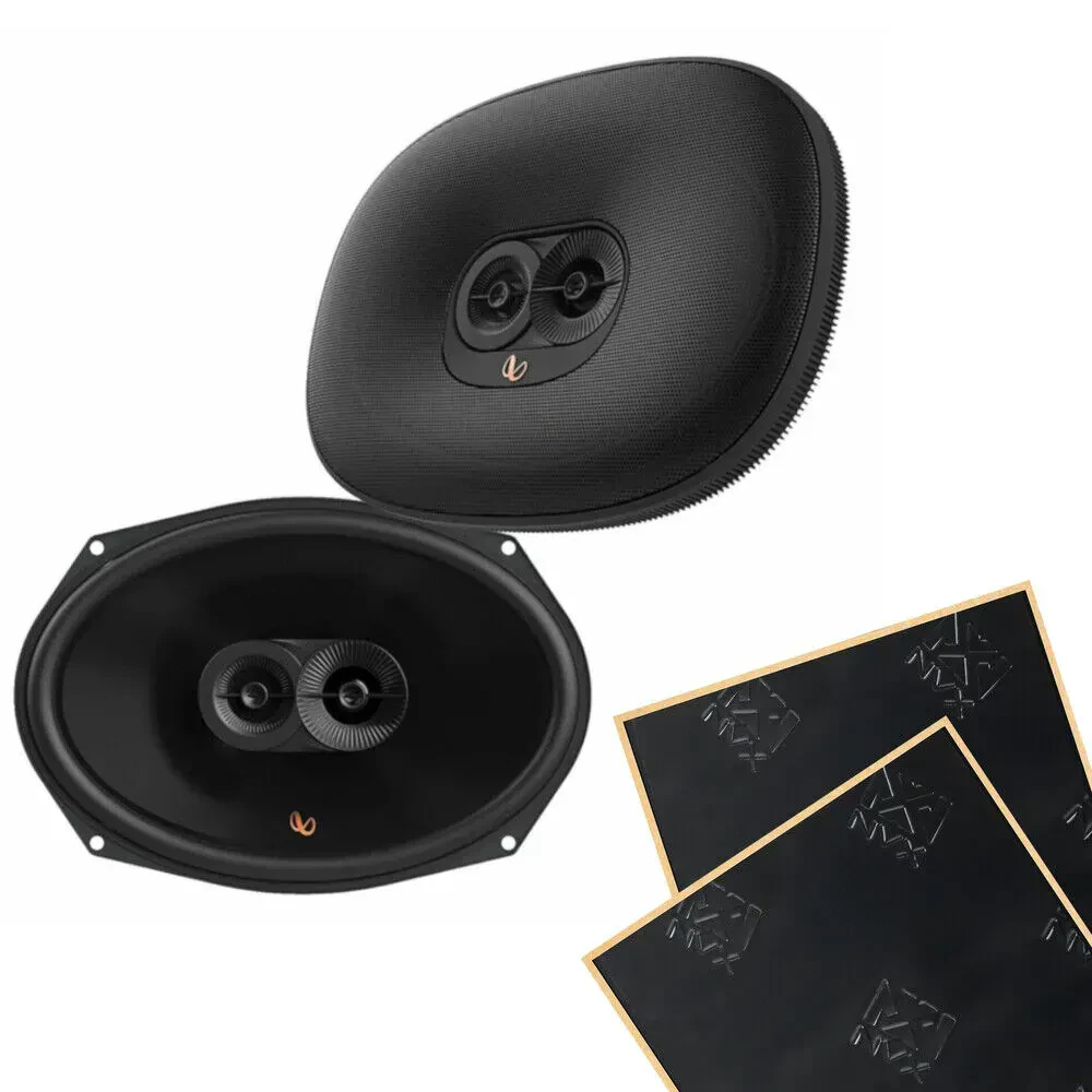 Infinity PR9693M 120W Peak 6x9” Coaxial Speakers with Sound Damping