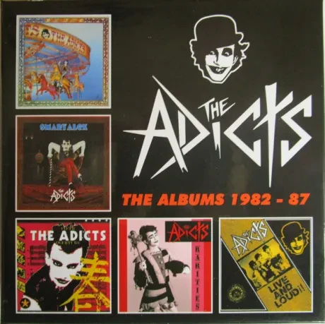 THE ADICTS - The Albums 1982-87 (5CD, Box)