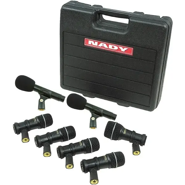 Набор инструментальных микрофонов Nady DMK-7 с кейсом