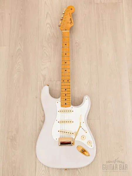 Электрогитара Fender Limited Edition American Original 50s Stratocaster SSS Mary Kaye White Blonde w/case USA 2020