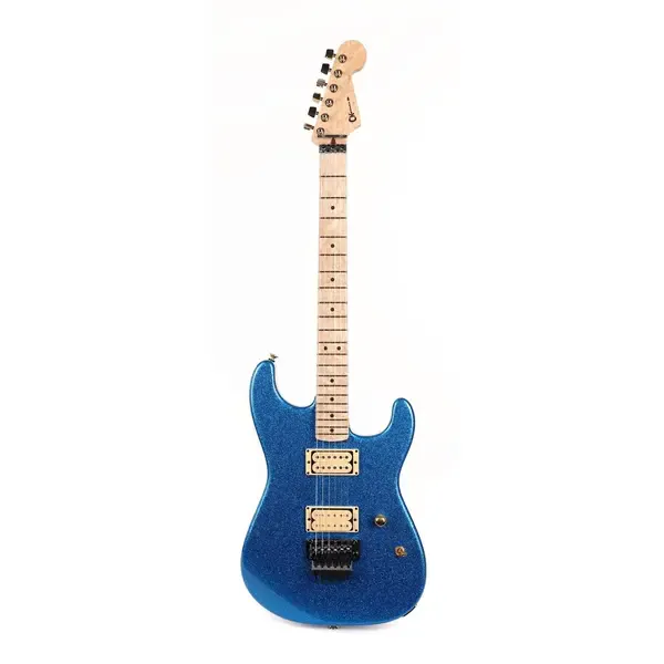 Электрогитара Charvel Custom Shop San Dimas 2H FR Nitro Blue Sparkle