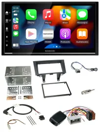 Kenwood DAB USB Bluetooth 2DIN Lenkrad Autoradio für Honda CRV 2006-2012