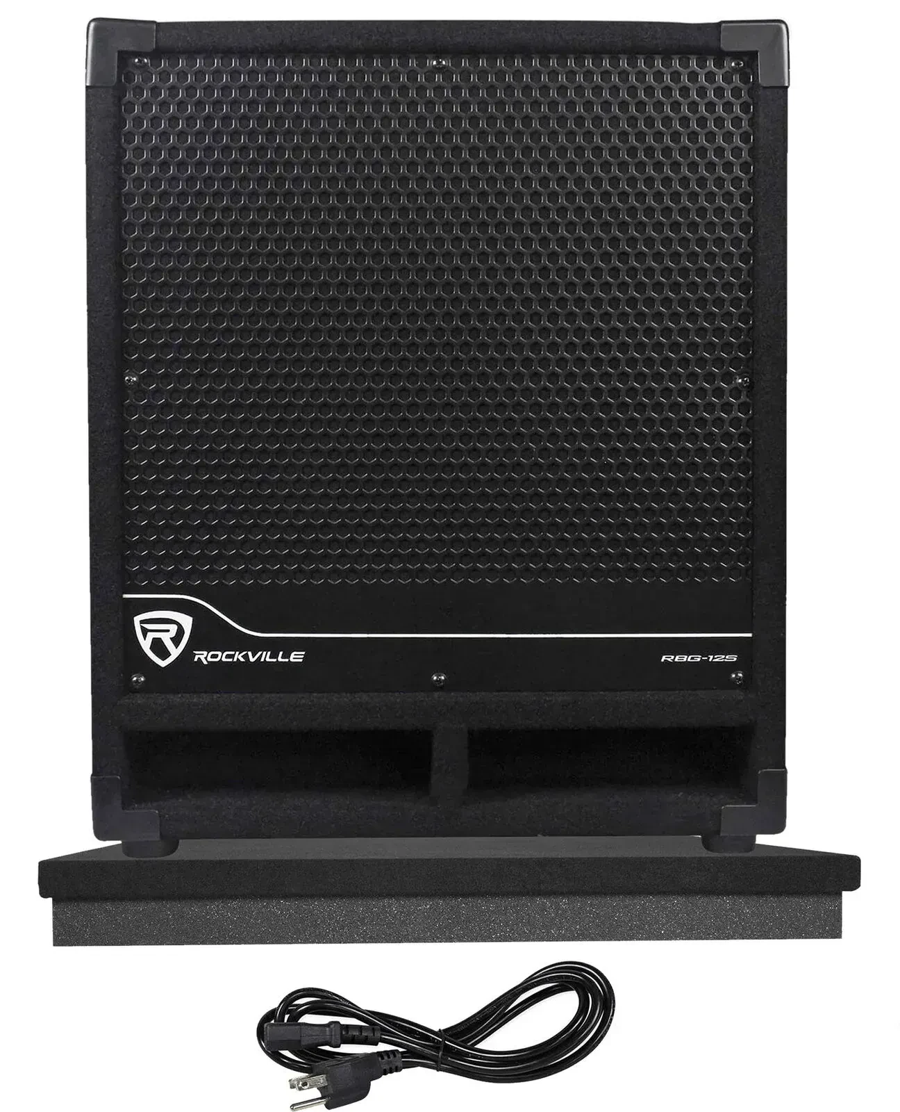 Сабвуфер активный Rockville RBG12S Black 12" 1400W