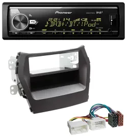 Pioneer Bluetooth USB DAB MP3 Autoradio für Hyundai Santa Fe (ab 2012)