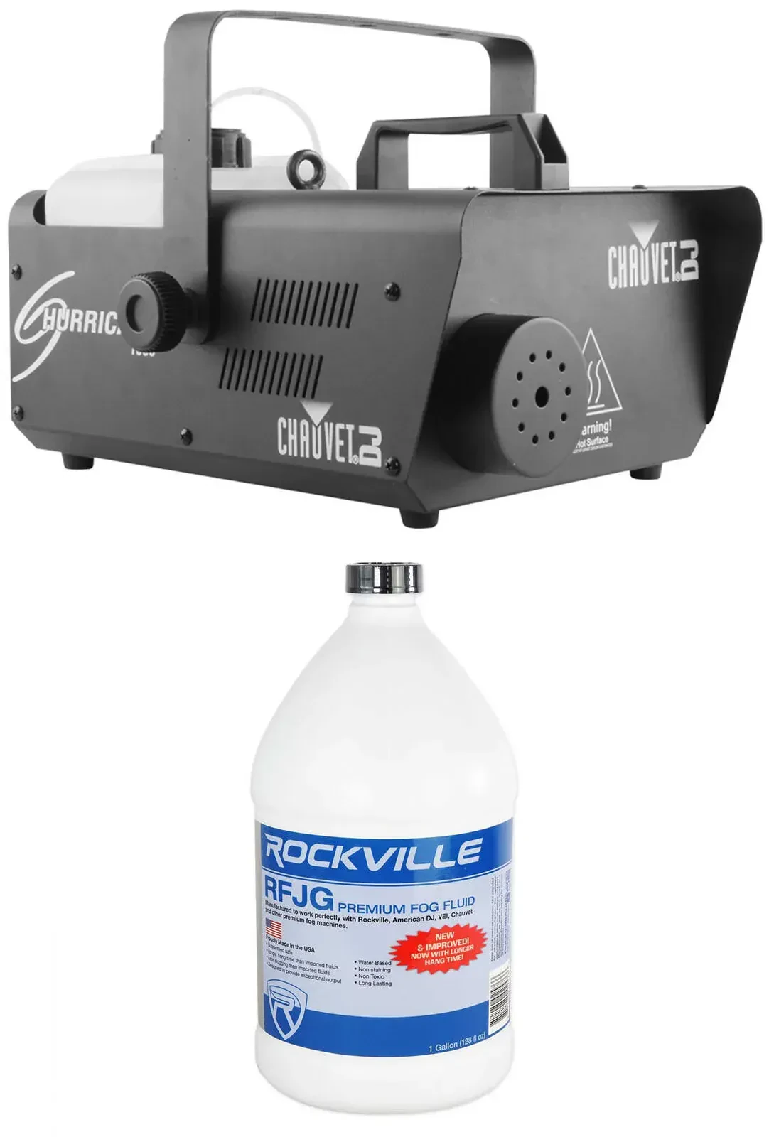 Генератор тумана Chauvet DJ H1600 Hurricane 1600 DMX с жидкостью